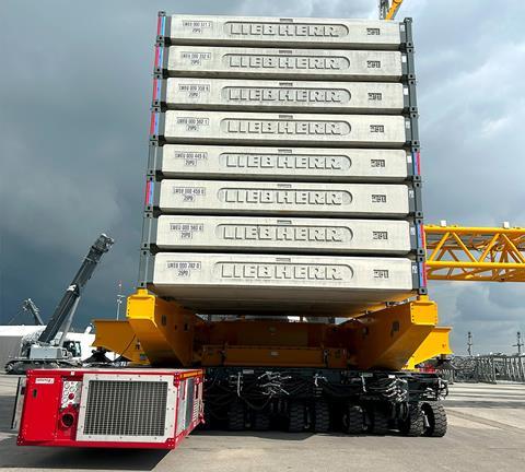 Denzai orders second LR12500-1.0 crawler crane 2
