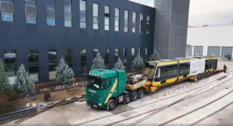 Hareket delivers 40 trams from Türkiye to Romania