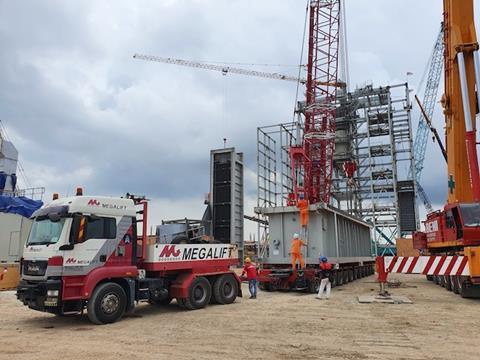 XLP - Shipping of SGT700 Gas Turbine from Siemens Norrkoping to Port Klang (2)