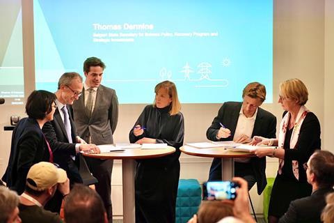 Jan De Nul and DEME build the world's first Energy Island - Signing Ceremony 28022023 (2)