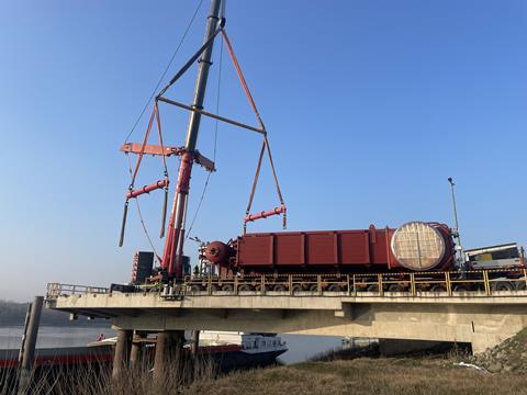 DAKO completes delivery of oversized boiler to Germany