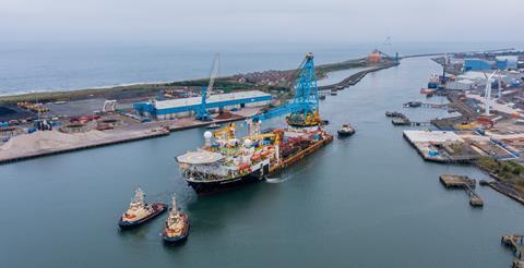 Port of Blyth Aerial Image APM 2022