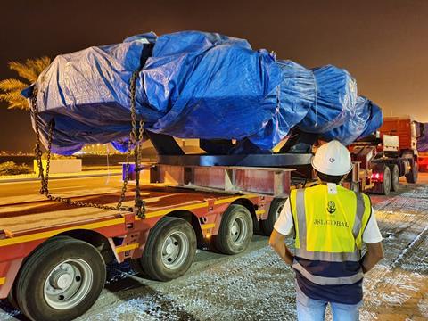 JSL Global TBM - Hamad port