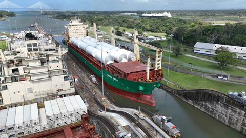 Pacific Hero - Panama Canal