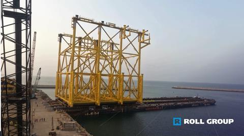 Roll Group completes large-scale module load-out in Oman