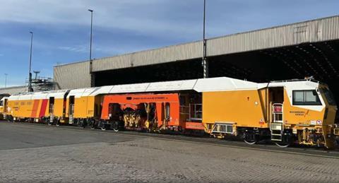 Wallenius Wilhelmsen ships rail tamping machine to Australia