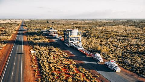 Mammoet keeping busy in Australia 1