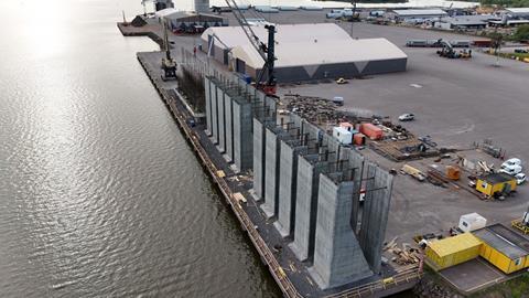 Construction underway at port of Raahe’s project cargo quay