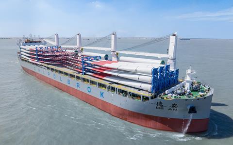 Maiden voyage for Chipolbrok’s De An