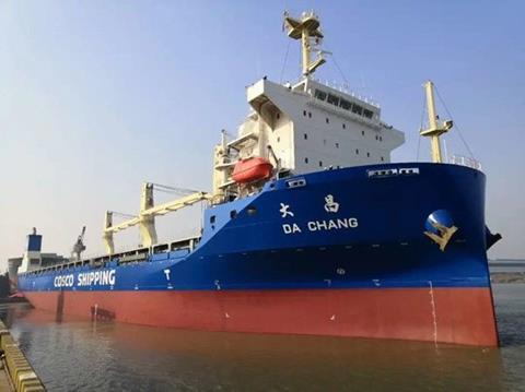COSCO Shipping Specialized Carriers completes biofuel test
