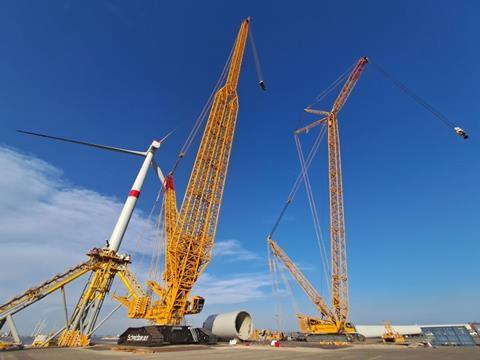 Schmidbauer completes Provence Grand Large erection