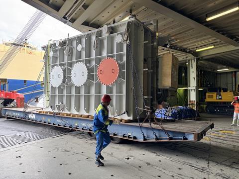 Protranser delivers transformers from China to West Africa