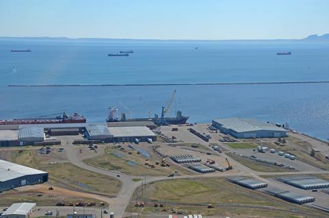 The port of Thunder Bay