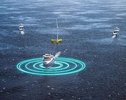 Kongsberg showcases solutions to enhance floating offshore wind turbine installation 2