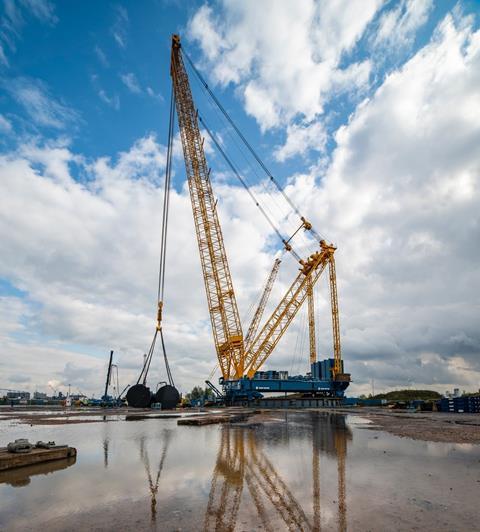 Sarens in action at Greater Changhua 2025