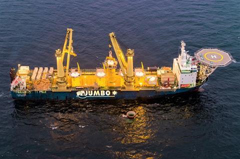 Jumbo Offshore selected for Baltic Eagle