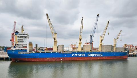 Contecon Guayaquil to handle COSCO’s general cargo ships