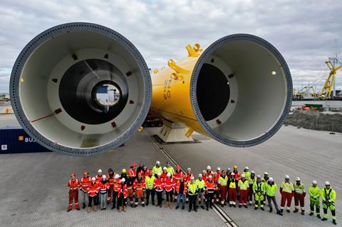 Buss Terminal monopiles