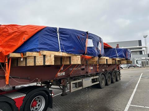 3PL begins transporting wind turbine components to Denmark