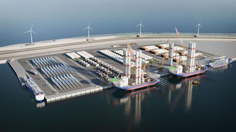Rotterdam designates land to offshore wind terminal