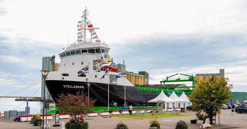 AtoB@C Shipping christens second plug-in hybrid newbuild Stellamar