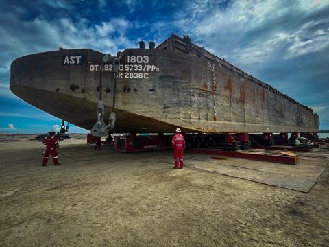 Mammoet polder project in SIngapore