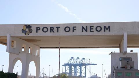 NEOM trials Egypt-Iraq intermodal trade corridor