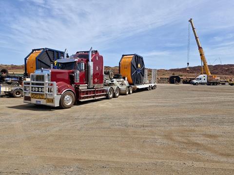 Protranser delivers roll rubber conveyor belts to Australian mine