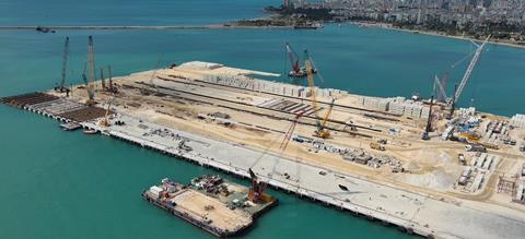 Hareket on hand to expand Turkish port, installs press equipment 1