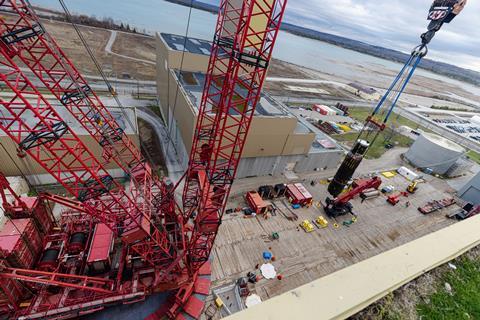 Mammoet's PTC-35 used to install eight steam generators at unit 3 of Bruce Power 2