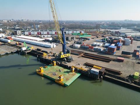 Combifloat to use terminal at Dordrecht for handling of modules