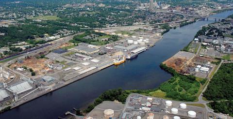 port of albany arial photo