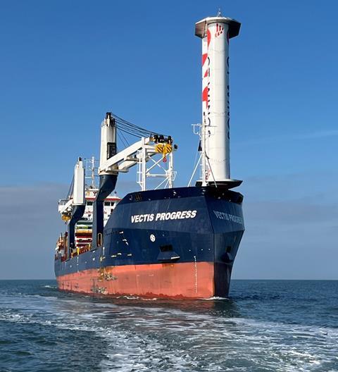 Carisbrooke installs initial airwing ahead of sea trials