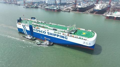 COSCO adds Gan Jiang Kou to fleet