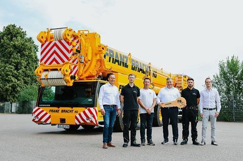 Franz Bracht welcomes second LTM 1750-9.1 1
