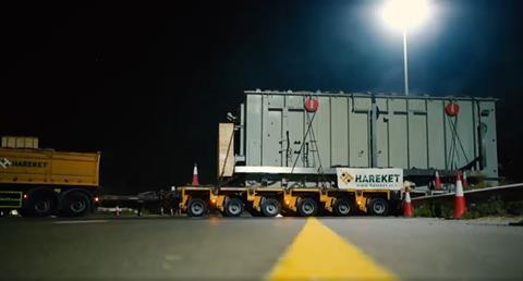 Hareket transports trio of transformers in UAE