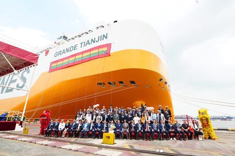 Grimaldi takes delivery of Grande Tianjin 2