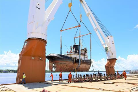 jaxport World war 2 tug heavy lift