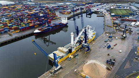 Harbour Crane at Tees Port