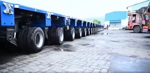 Total Movements upgrades SPMT fleet