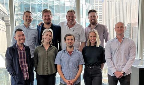 Sydney office team (Paul Crook, back left) (1)