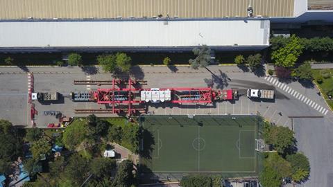 Coli Girder Bridge Birds Eye