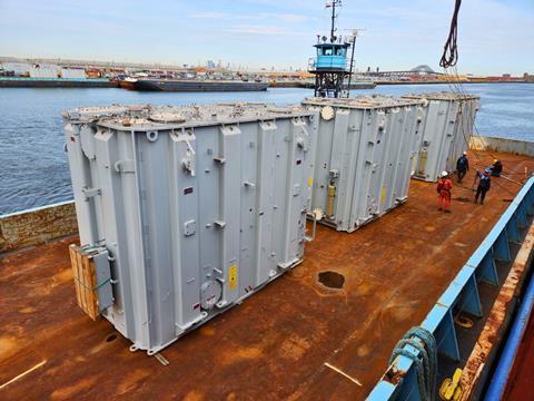 TGP delivers transformers, wraps up WTG project 1