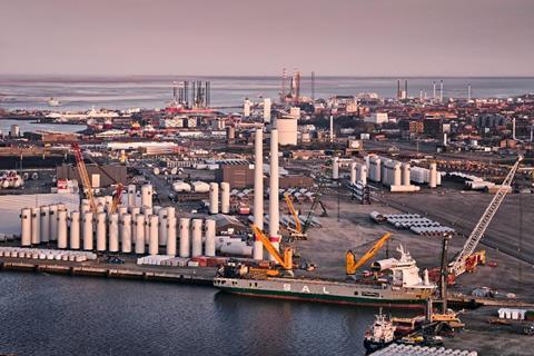 Esbjerg green wind energy investment, May 2020