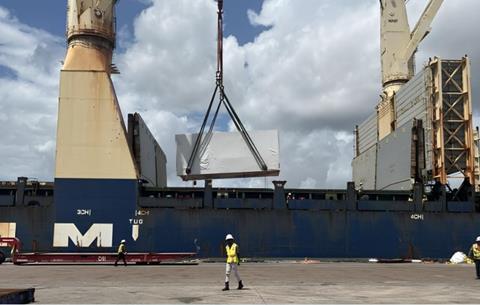 AsstrA ships power generation equipment from Bangladesh to the USA