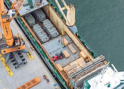 UTC Overseas transported oversized electrical equipment for the construction of the onshore transformer station for the Baltic Power project. 1