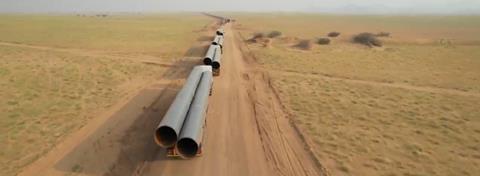 Cheetah transports carbon steel pipes for Saudi gas project