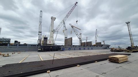 Chipolbrok’s Kraszewski vessel on hand for project cargo deliveries 1
