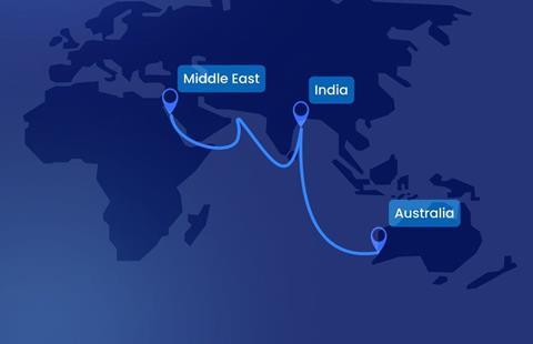 Varamar new service routeing
