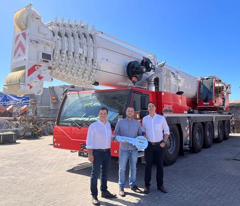 Brazil-based Guindastes Centro Oeste has taken delivery of the country’s first 230-tonne lift capacity LTM 1230-5.1 mobile crane from Liebherr.